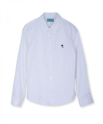 ヤシの木刺繍入シャツ