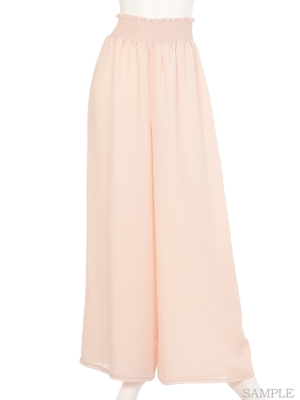 シフォンフレアパンツ