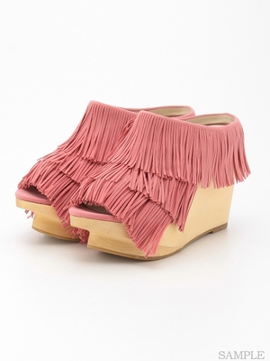 フリンジウッドソールサボ