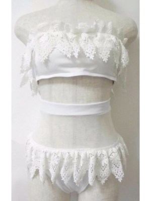 レースメッシュビキニ