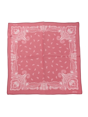 シフォンペイズリースカーフ