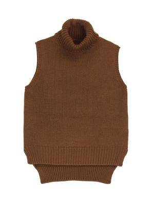 i-SOOK タートルネックニットベスト