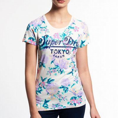 Superdry極度乾燥しなさい Tokyo AOP T-shirt Tシャツ