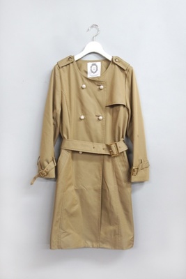 ROOM903 パールトレンチコート 