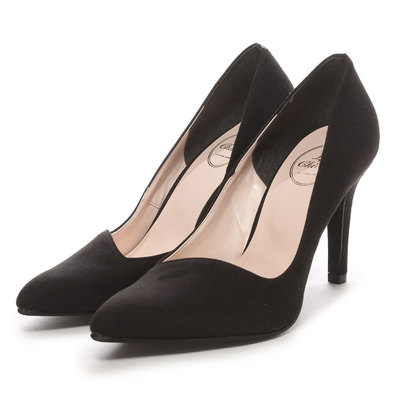 ル キオネ Le Chione アシンメトリーカットポインテッドパンプス