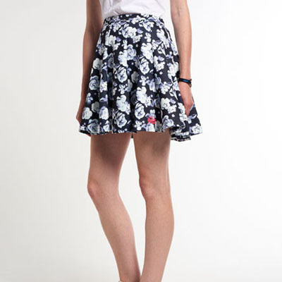 Superdry極度乾燥しなさい レディース スカート Scuba Print Skirt スカート