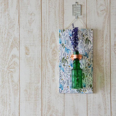 壁掛けインテリア*ガーデン（ラベンダー付き）