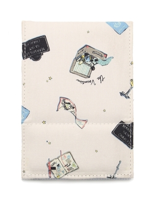 gelato pique (ジェラートピケ) トラベルリゾート柄ミラー