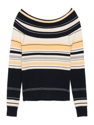 オフショルニットプルオーバー