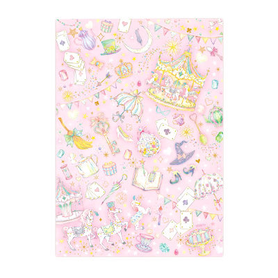 たけいみきA5ノート　メリーゴーランド