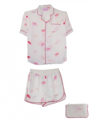 lip pajamas set