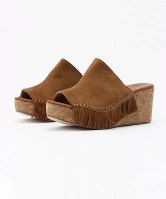 フリンジサンダルウェッジ