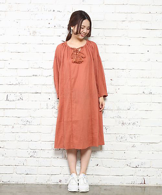 楊柳ハシゴレースワンピース