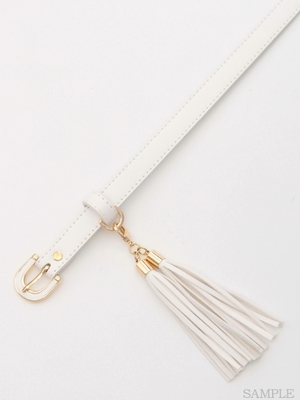 タッセル付きベルト