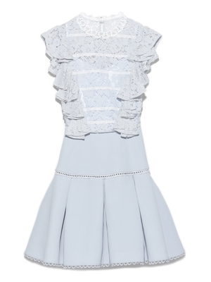 レースドッキングワンピース