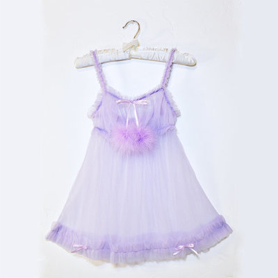 Lilac Ruffle Babydoll