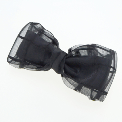 MocA-Tokyo（モカトーキョー）Check Chiffon Barrette
