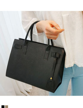 スクエアベーシックハンド＆ショルダーバッグ