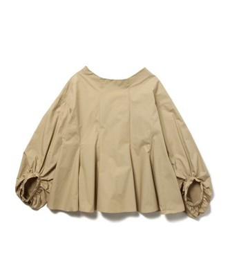 バルーンスリーブ フレア プルオーバー