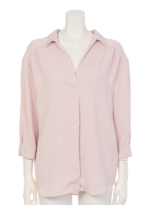 ゆるシャツブラウス