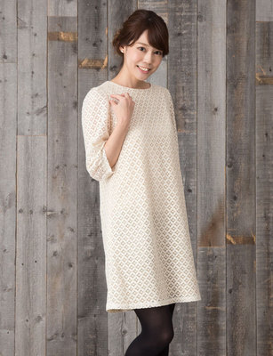 総レースAラインワンピース 