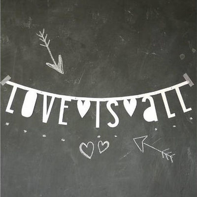 レターバナー　ホワイト