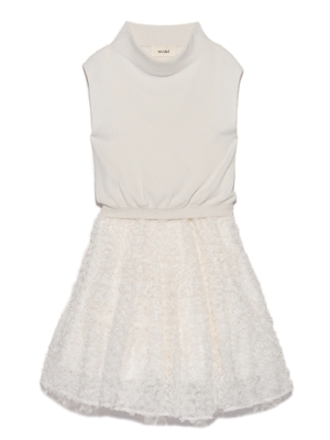 3Dフラワーコンビワンピース