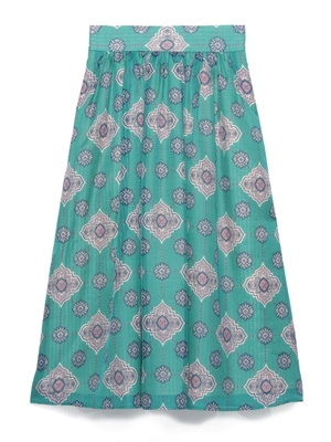 タイル柄スカート