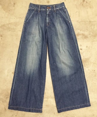 デニムタックバギー