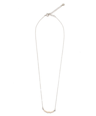 ナチュラルアーチネックレス パール