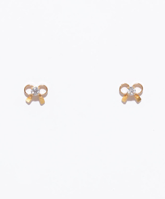 K10プチリボンピアス