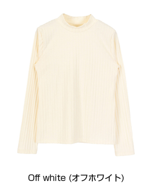 ワイドリブカットソー