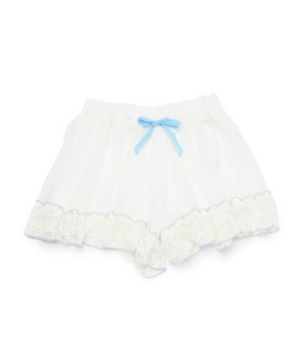 QH45 チュール刺繍ショートパンツ