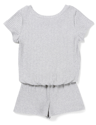 TINY RIBBED T ROMPER