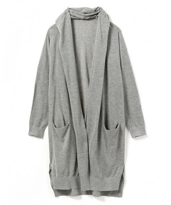 ハイゲージニットロングカーディガン