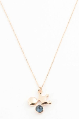 リズムタップ音符ネックレスあいこモデル