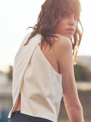 クロスタンクブラウス