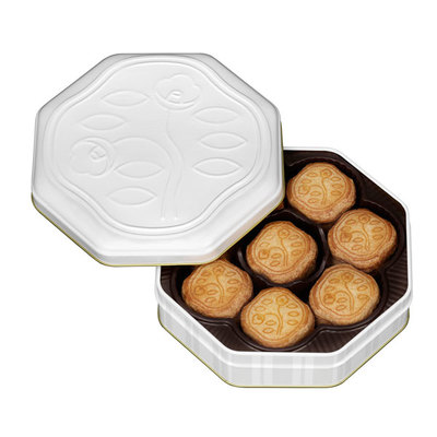 花椿ビスケット限定缶 ホワイト