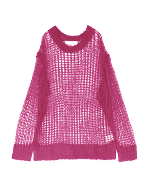 かぎ編みニット