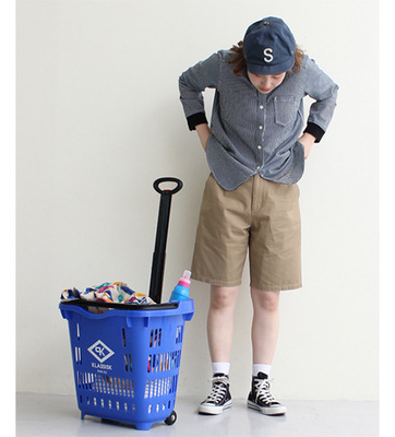 ギャバ　ハーフパンツ