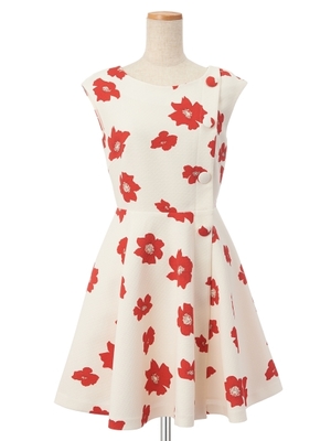 Oユニカラーワンピ