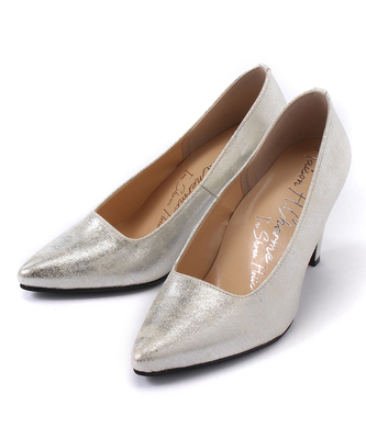 who’s who Chico スクエアカットパンプス