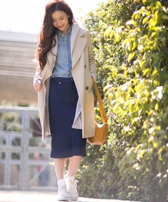 インナーガウン付トレンチコート