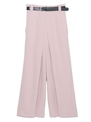 snidel ベルト付きガウチョパンツ