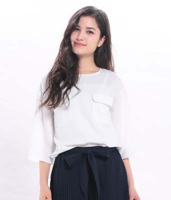 ダブルポケットブラウス