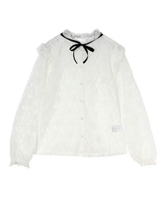 レースフリルトップス