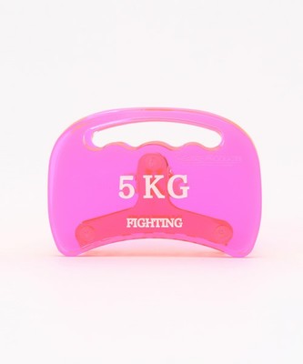 アクリルダンベル ヘアクリップ