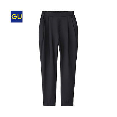 GU　イージークロップドテーパードパンツ