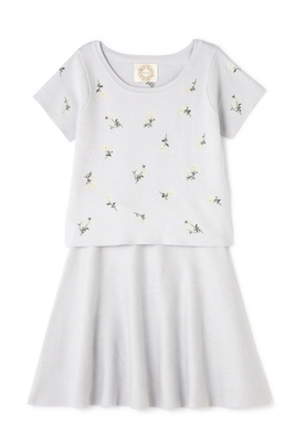 PROPORTION BODY DRESSING 《EDIT COLOGNE》プチフラワー刺繍セットアップ