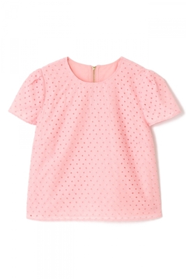 JILLSTUART フローラエンブロイダリーブラウス